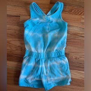 More Than Magic Girls Tie Dye Romper Sz Medium 8/10